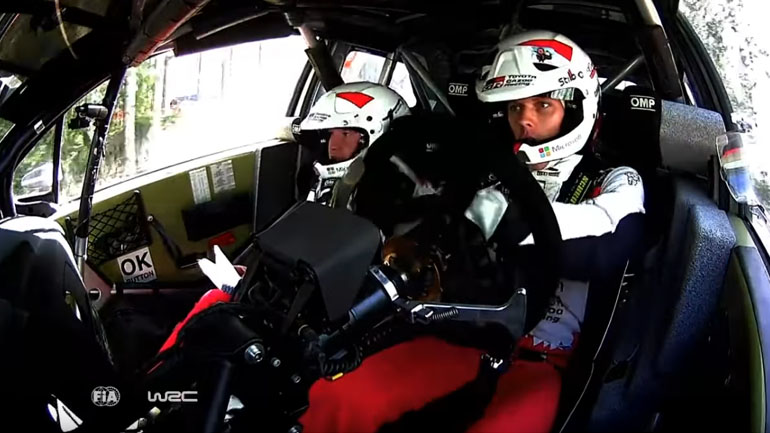 Ένα onboard ταξίδι με τον πρωταθλητή του WRC